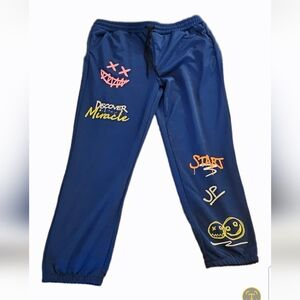 Shein Blue Sweat Pants